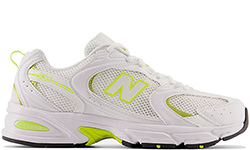 New Balance 530 White with lemonade