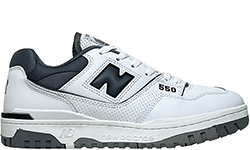 New Balance 550 Black Grey Sea Salt