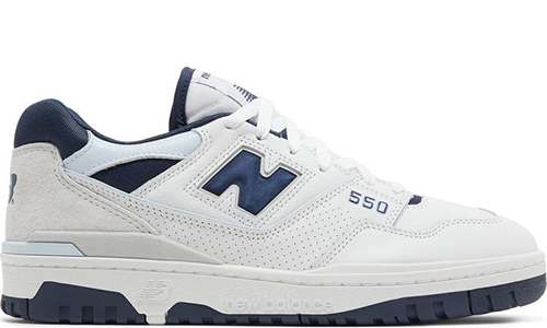 New Balance 550 White Quarry Blue
