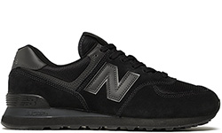 New Balance 574 All Black Eva полностью черные