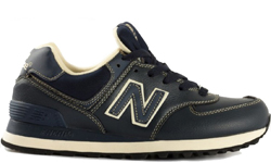 Кроссовки New Balance 574 Чёрно-синие