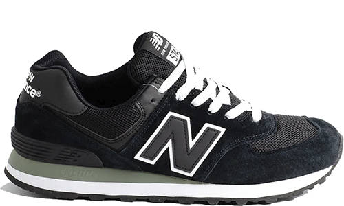New Balance 574 Black-White