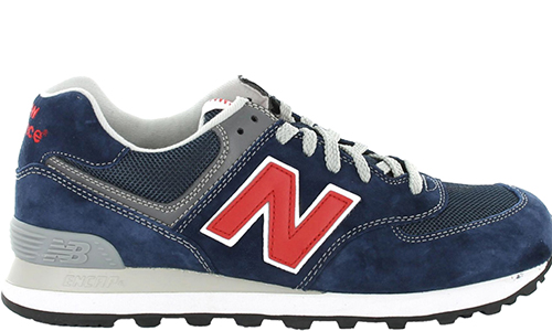 New Balance 574 Red/Blue