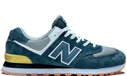New Balance 574 Obsidian Blue/Grey/White мужские
