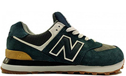 New Balance 574 Сине-зеленые