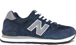 New Balance 574 Синие с серым