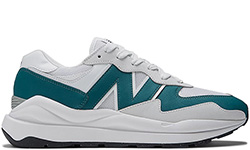 New Balance 5740  белые с зеленым