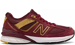 Кроссовки New Balance 990 замшевые красные