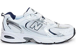 New Balance 530 White Silver Blue