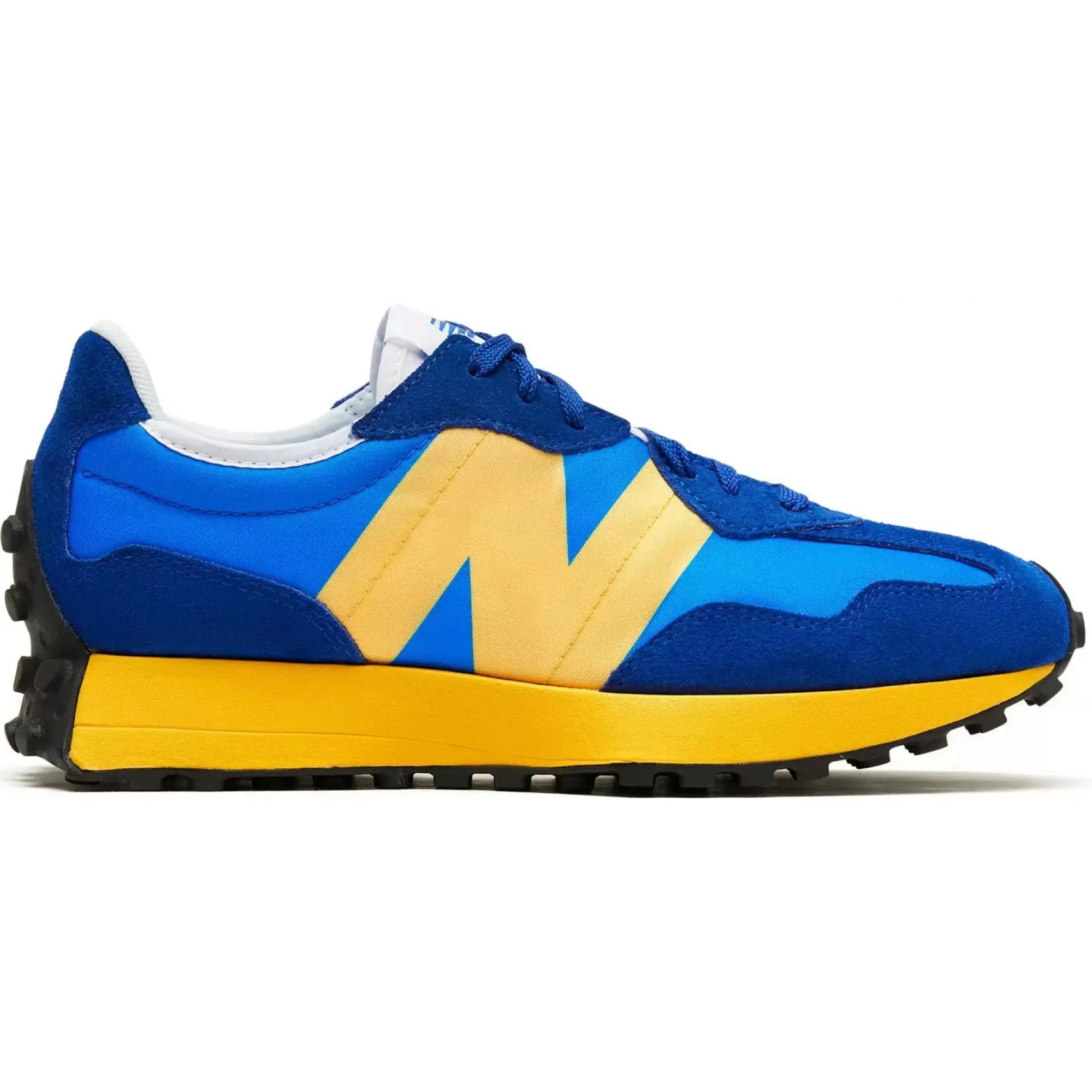 New balance hot sale bleu orange
