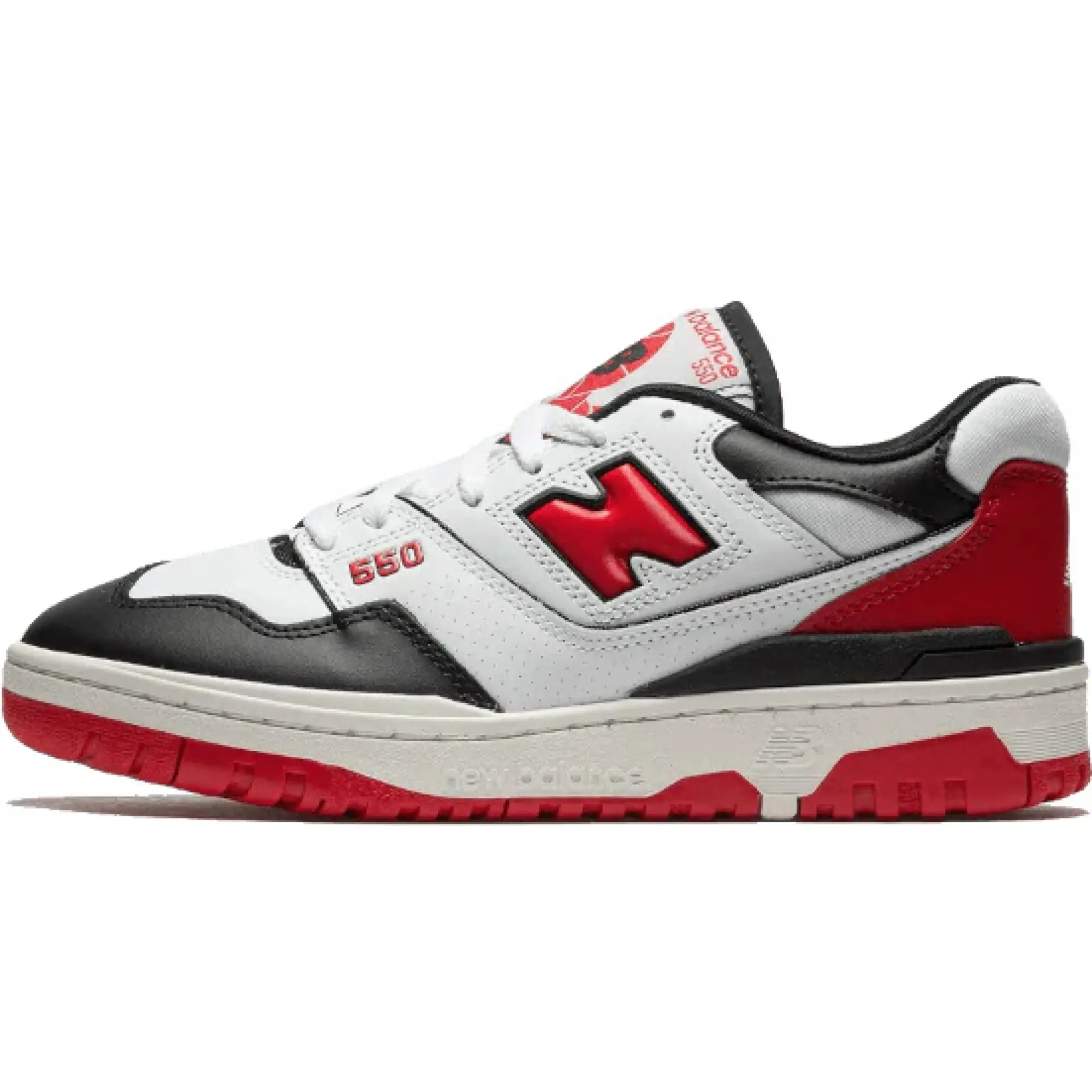 New balance black and red top