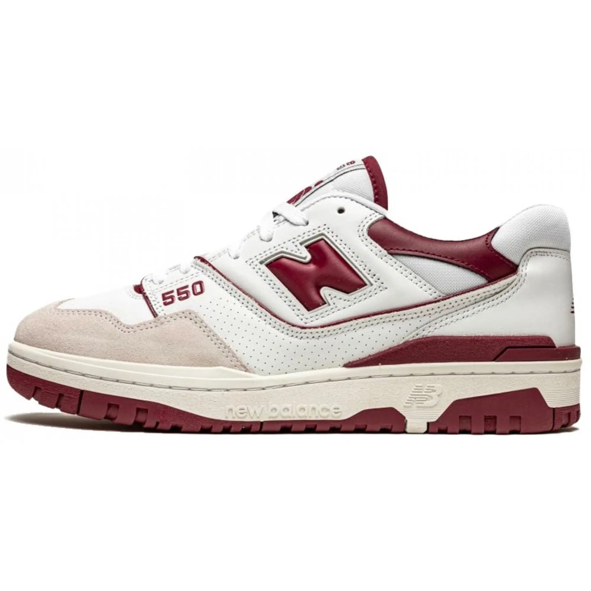 New balance top white red