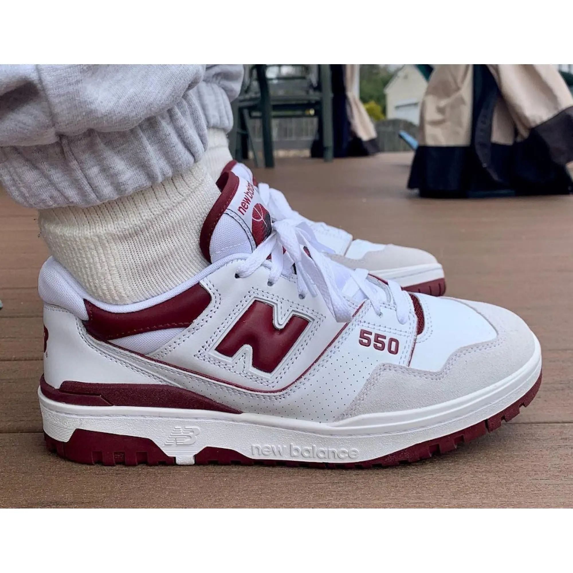 New balance sale red white