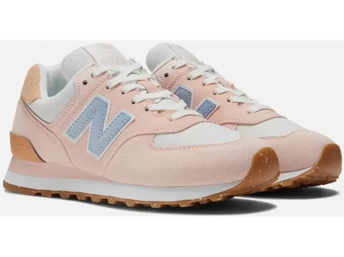New balance 574 beige pink beach cruiser sales