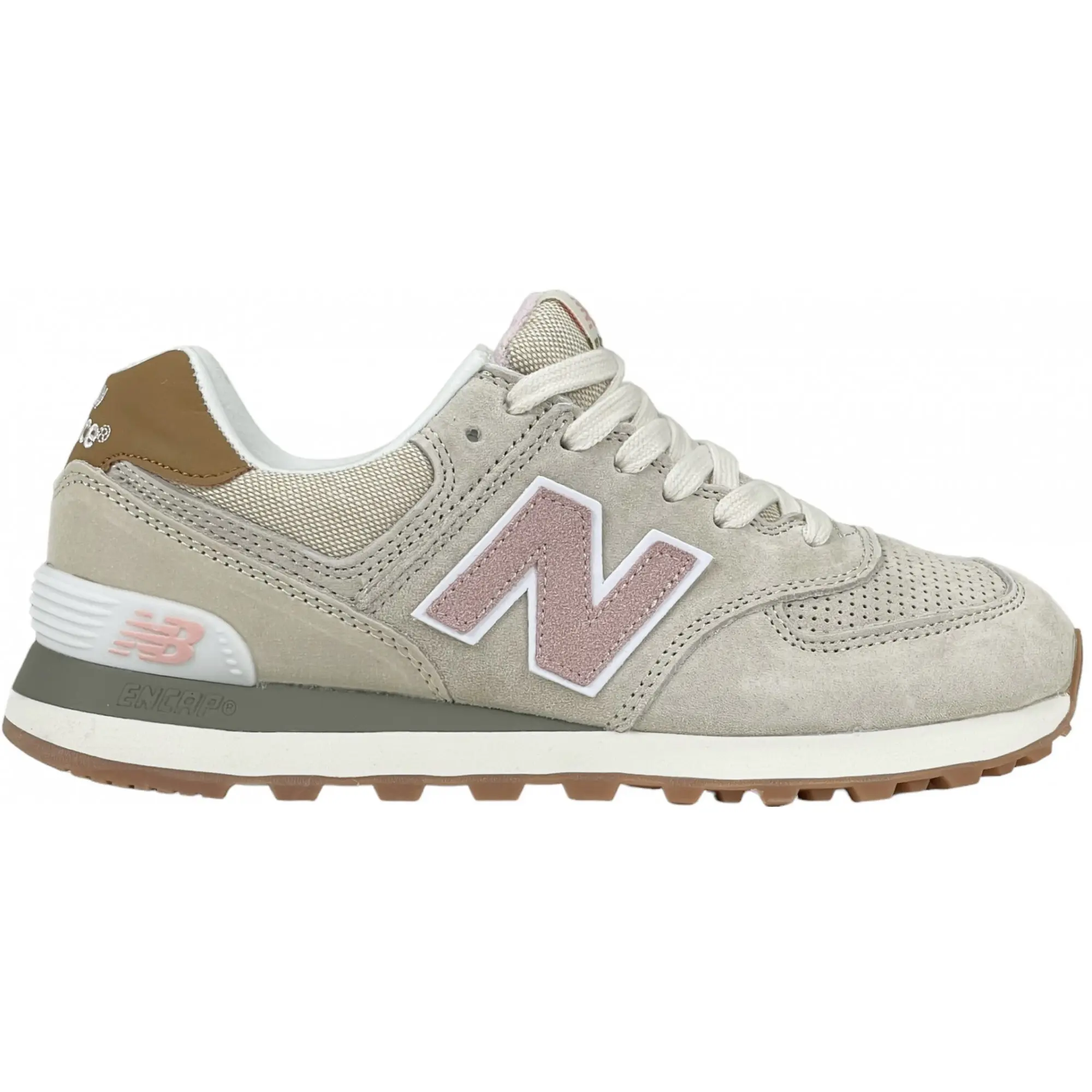 New balance wl574 shop beige et rose
