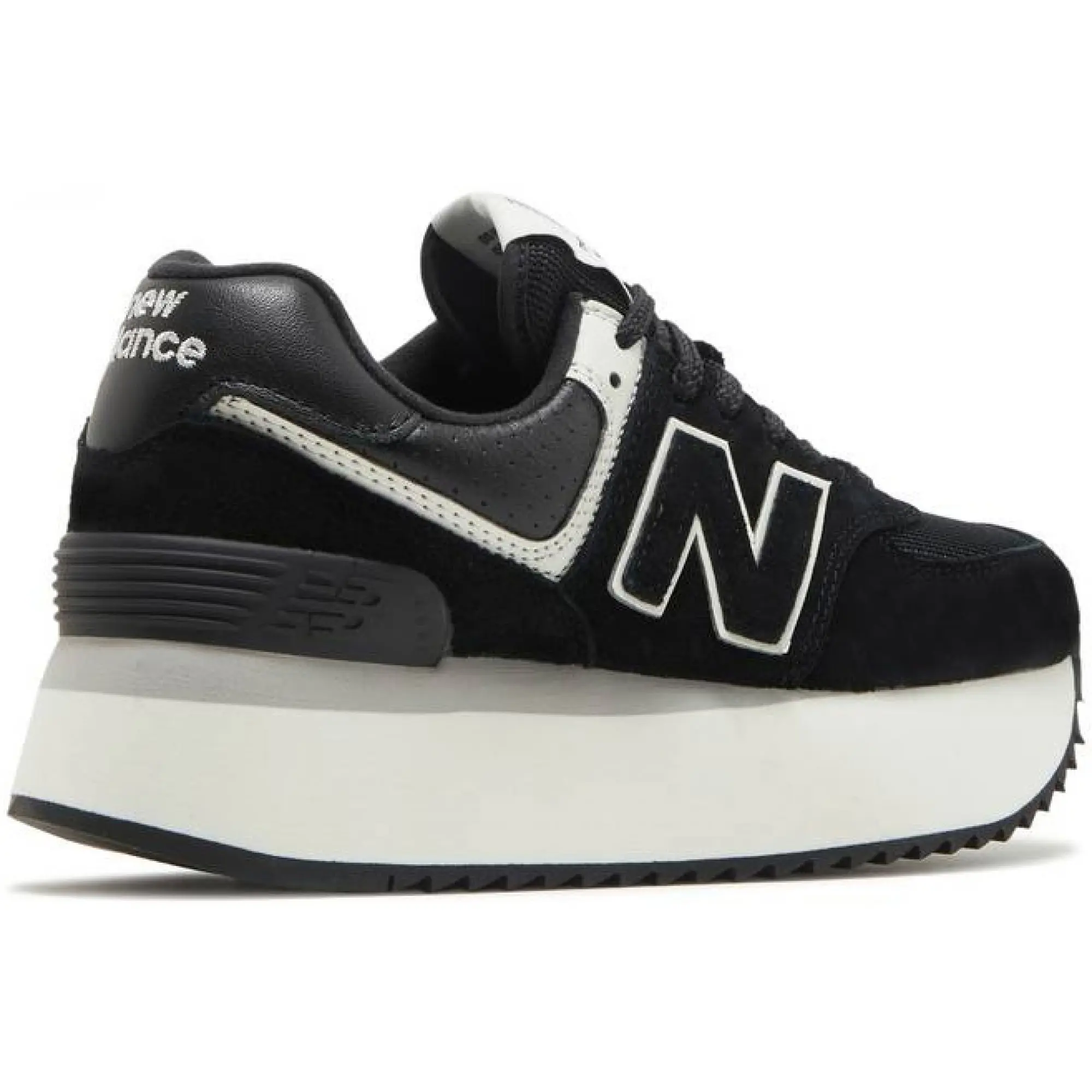 New balance cheap white and black