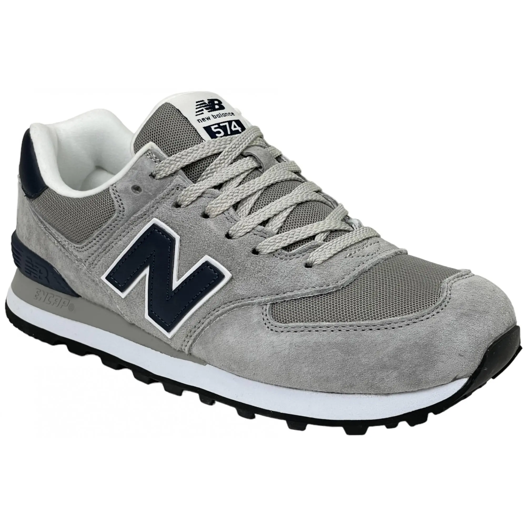 New Balance 574 Grey Deep Blue