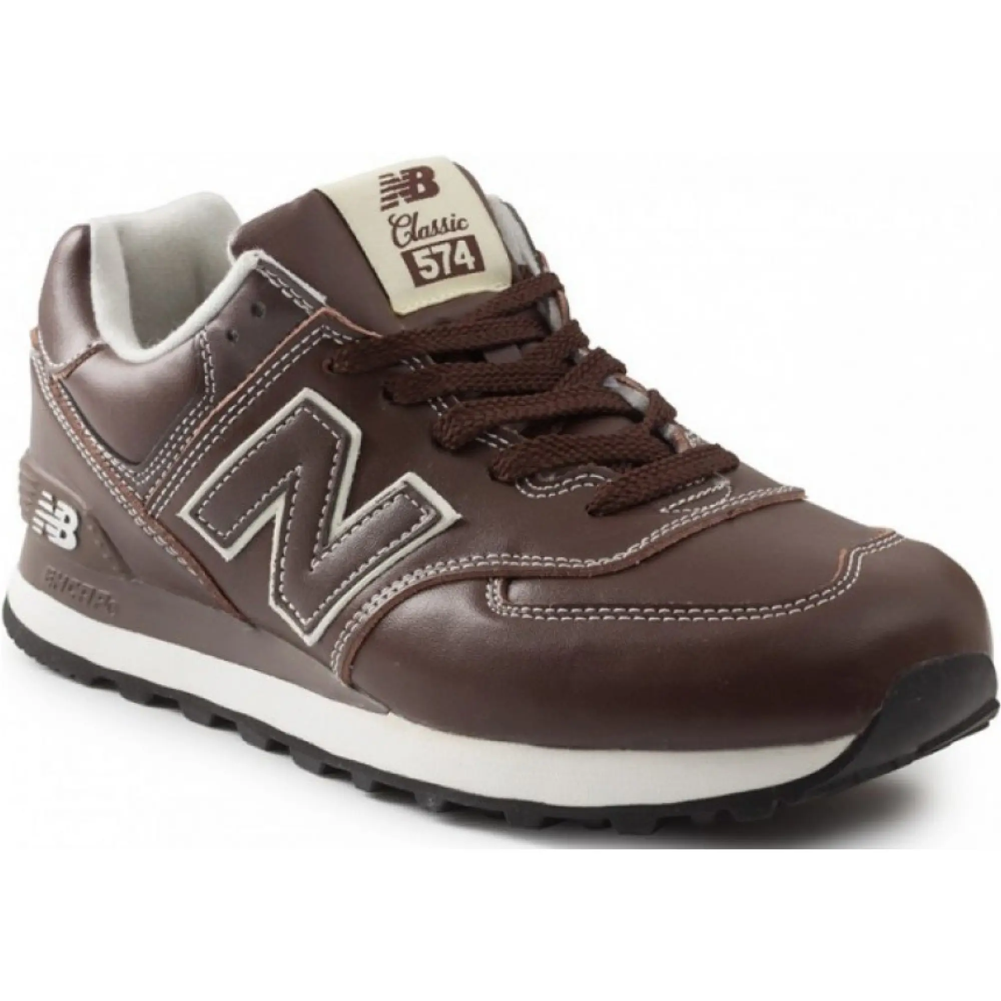 New balance ml574 online leder