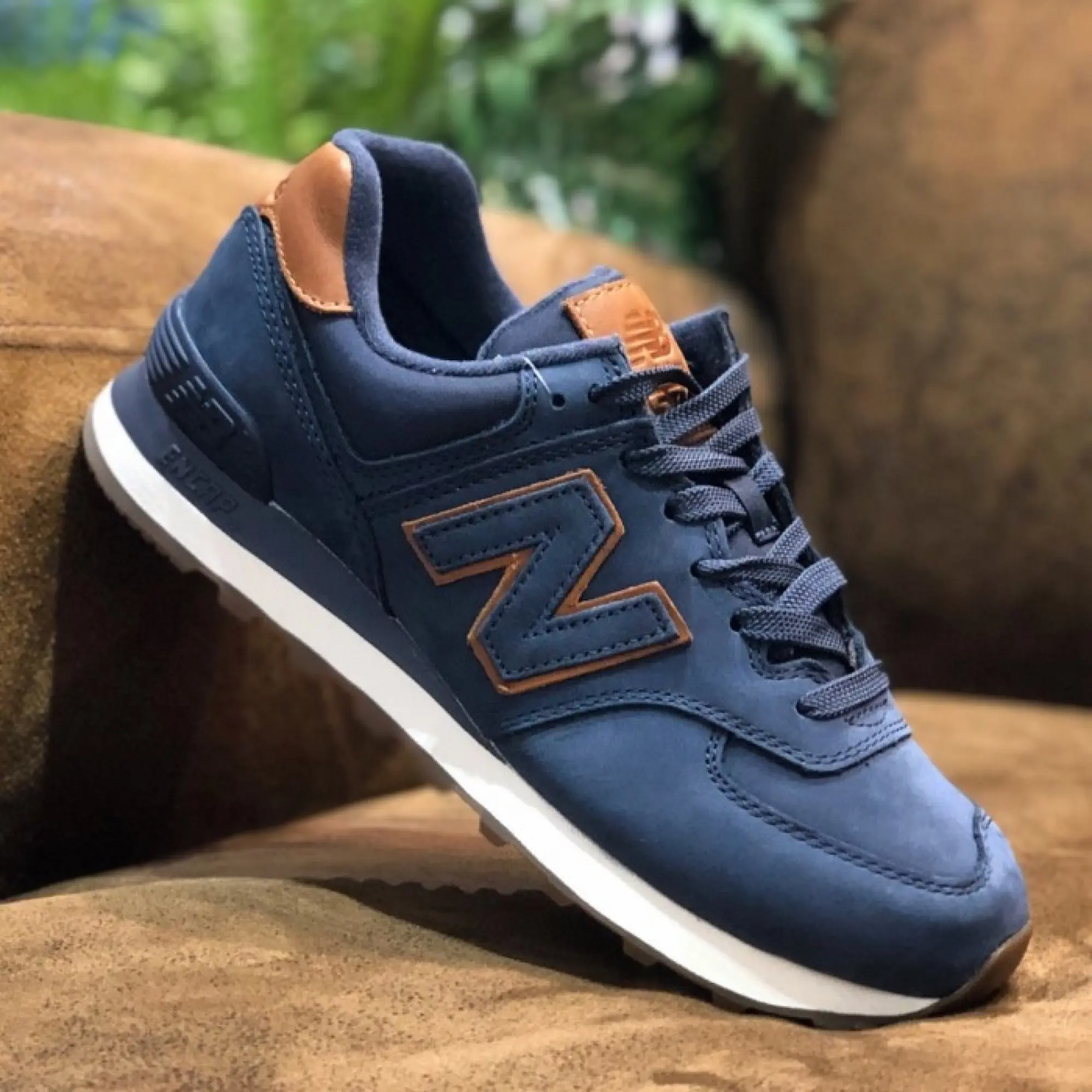 New balance blu 574 new arrivals