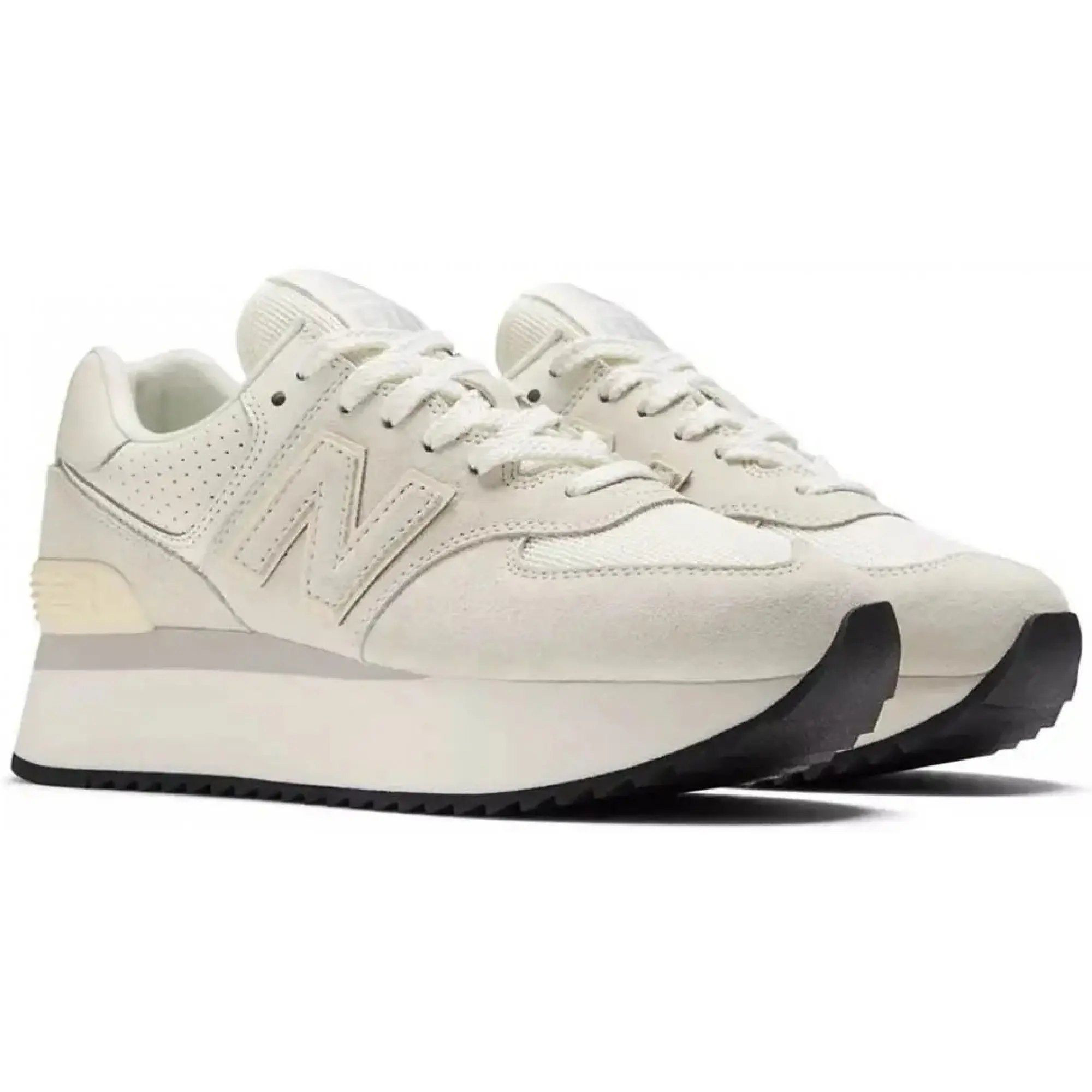 Grey white new balance hot sale