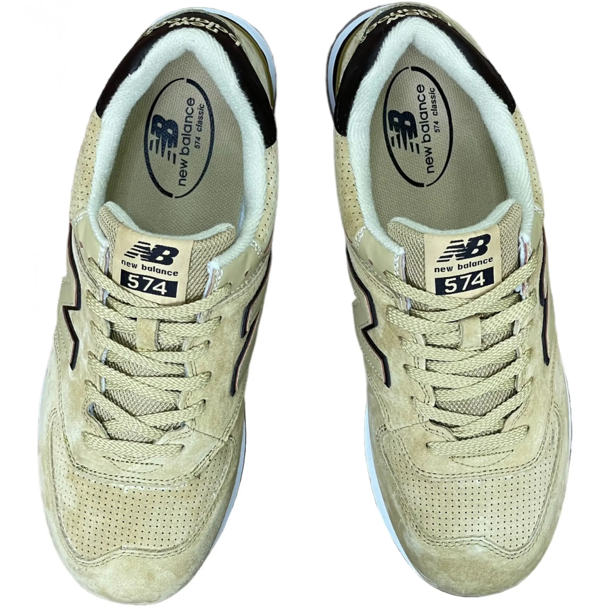 New balance grey yellow online