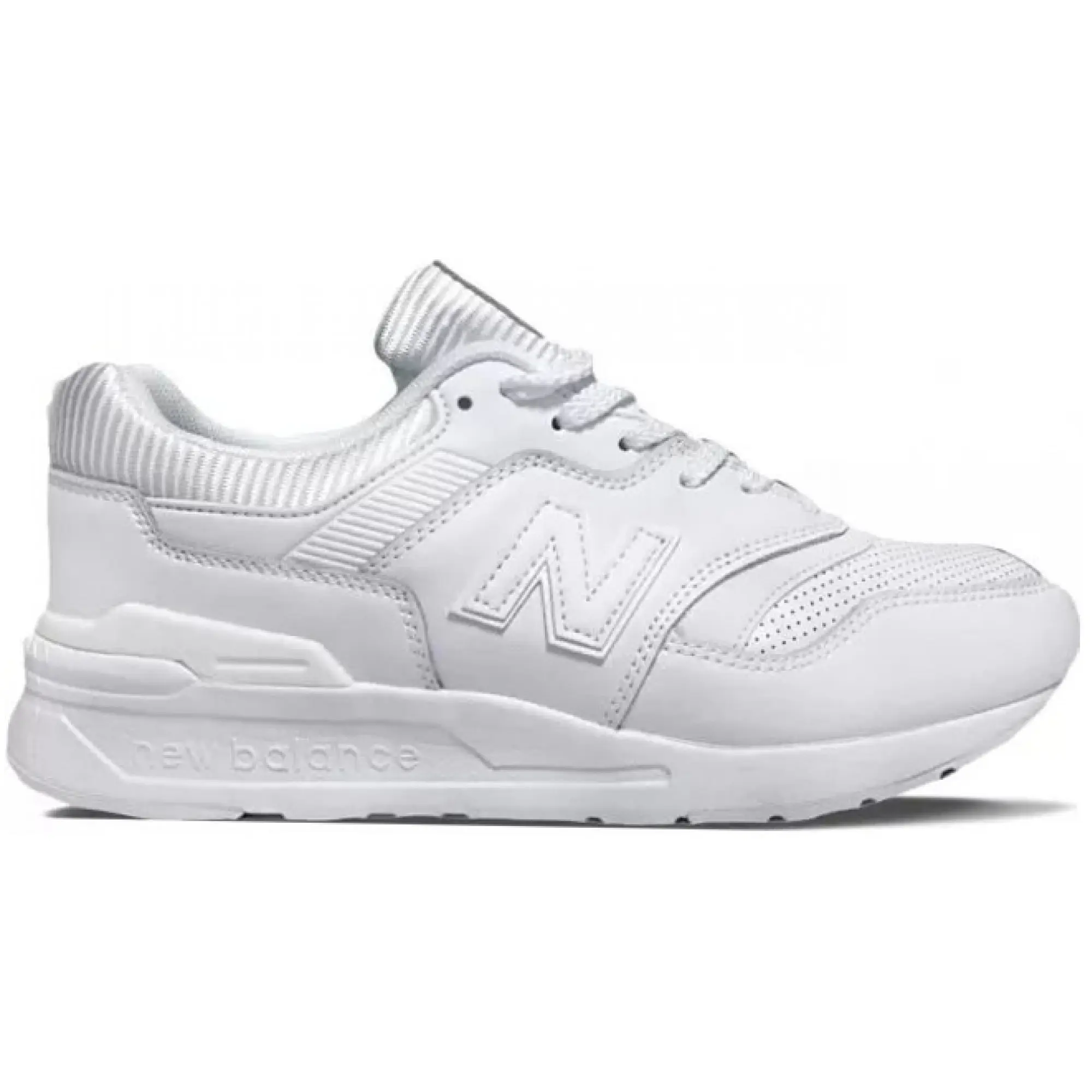 New balance white 997 cheap