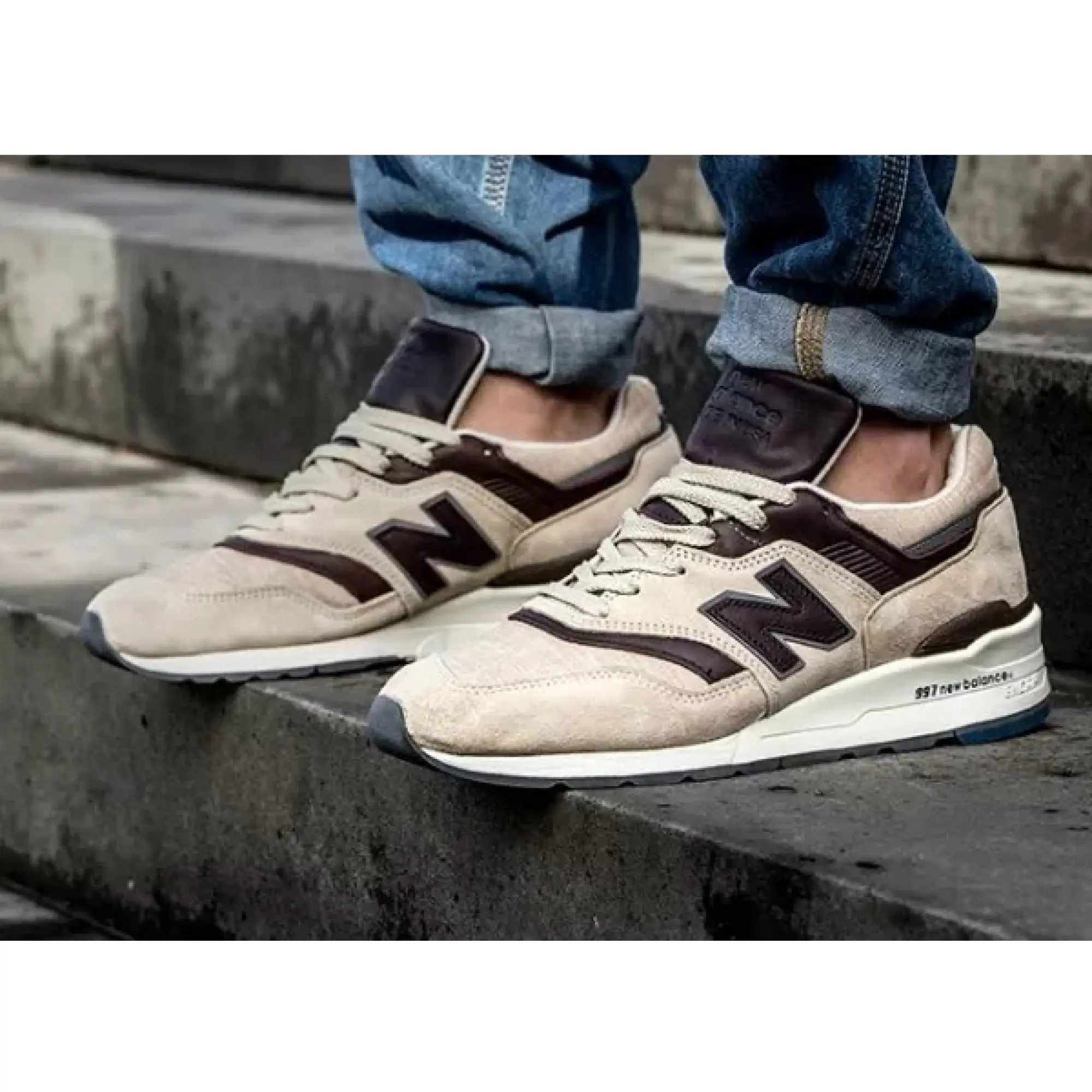 New balance 997 best sale donne marroni