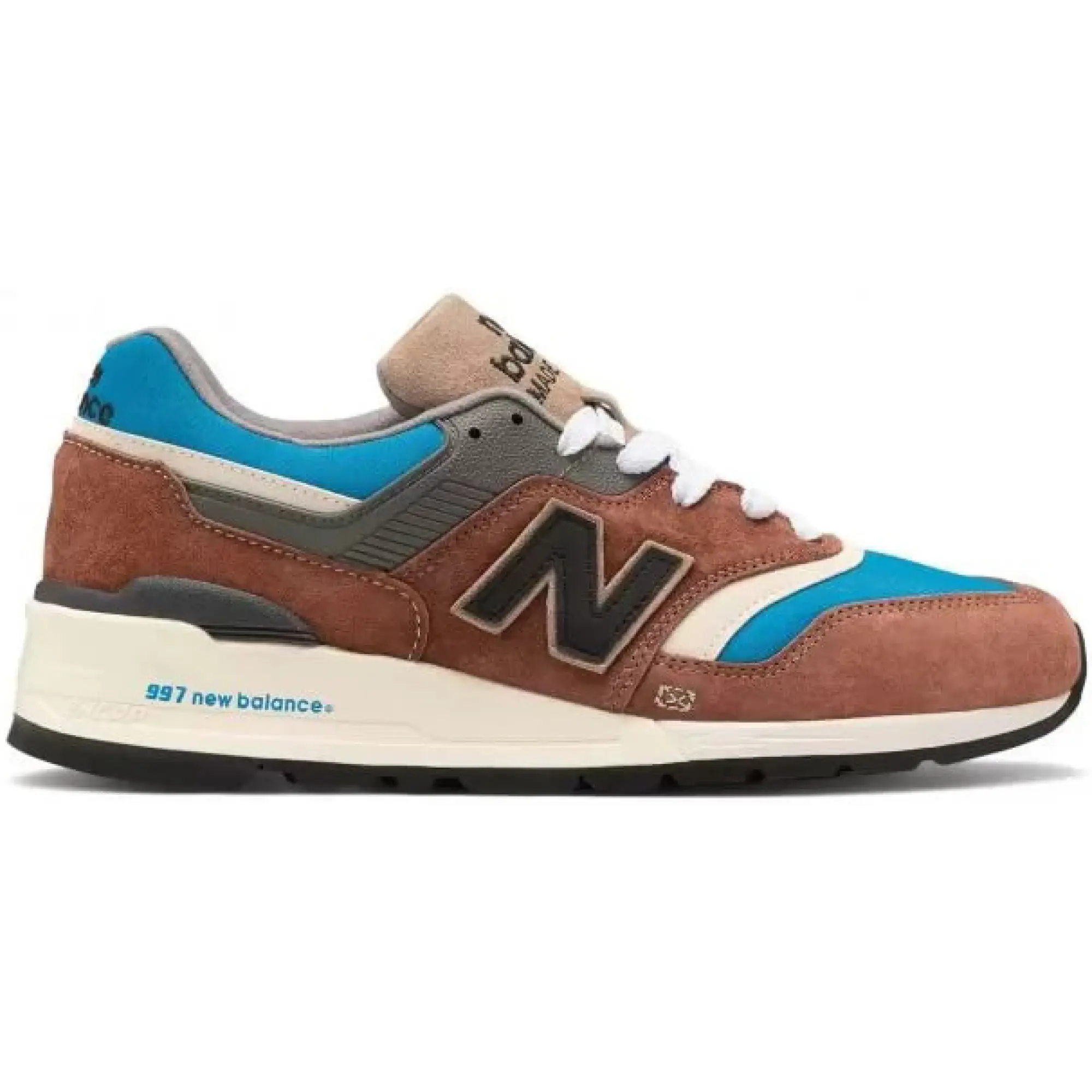 New balance best sale 997 brown