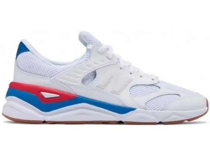 New balance x 90 white blue hotsell